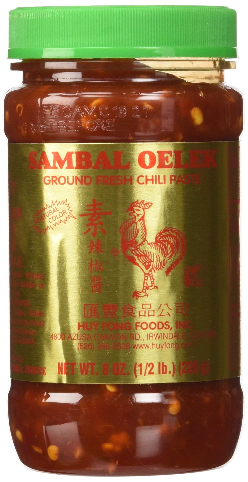 Huy Fong Huey Fong Sambal Oelek Chili Paste 8 Oz - Image 1